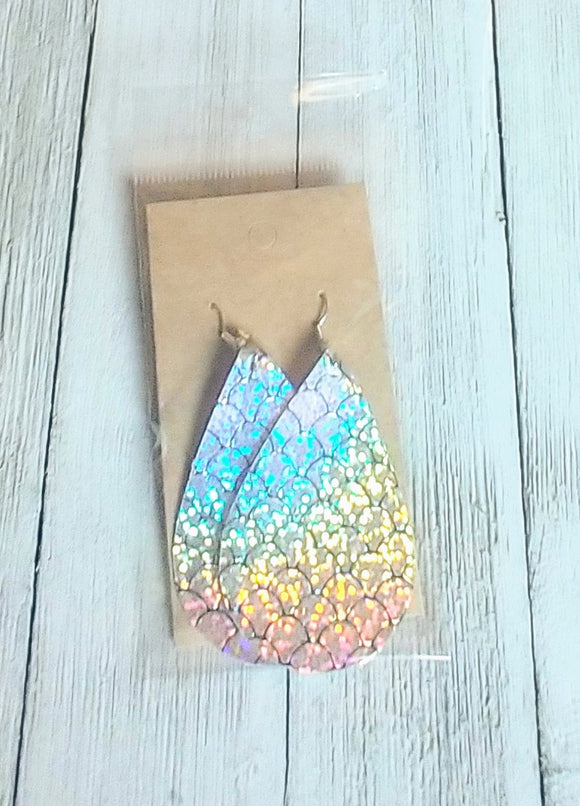 Earrings Mermaid Scales 2