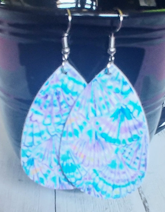 Earrings Purple / Blue