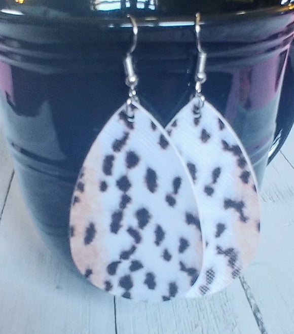 Earrings Animal Print 1