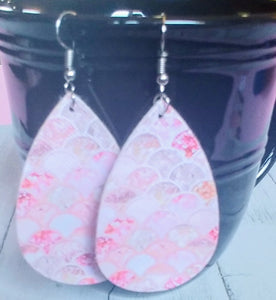 Earrings Mermaid Scales