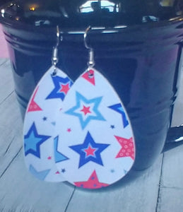 Earrings USA Stars